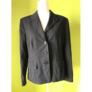 Evan Picone Buttoned Pin Stripe Suit Top 14